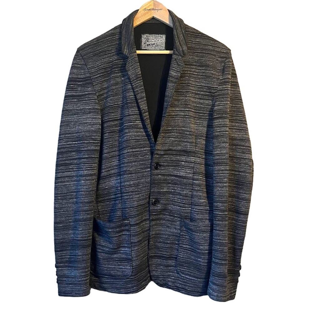 Heathered Gray‎ Trademark Brooklyn Cloth Jacket Size Large